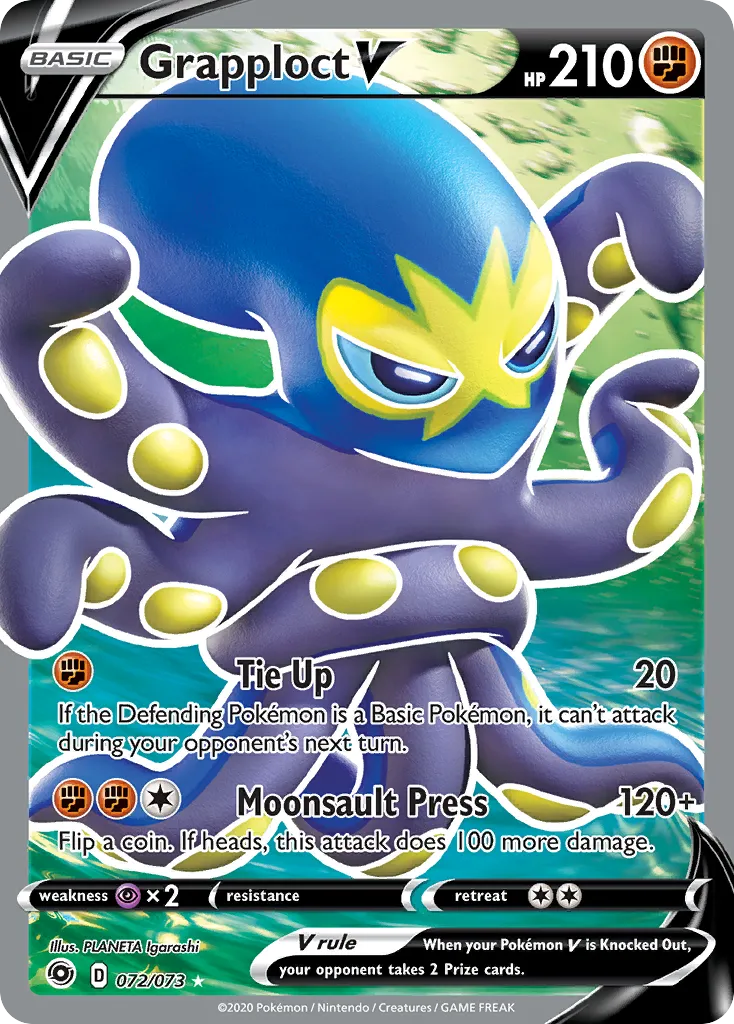 Grapploct V — Champion's Path — Pokemon