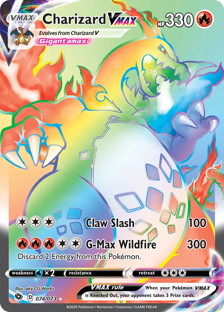 Charizard VMAX — Champion's Path — Pokémon