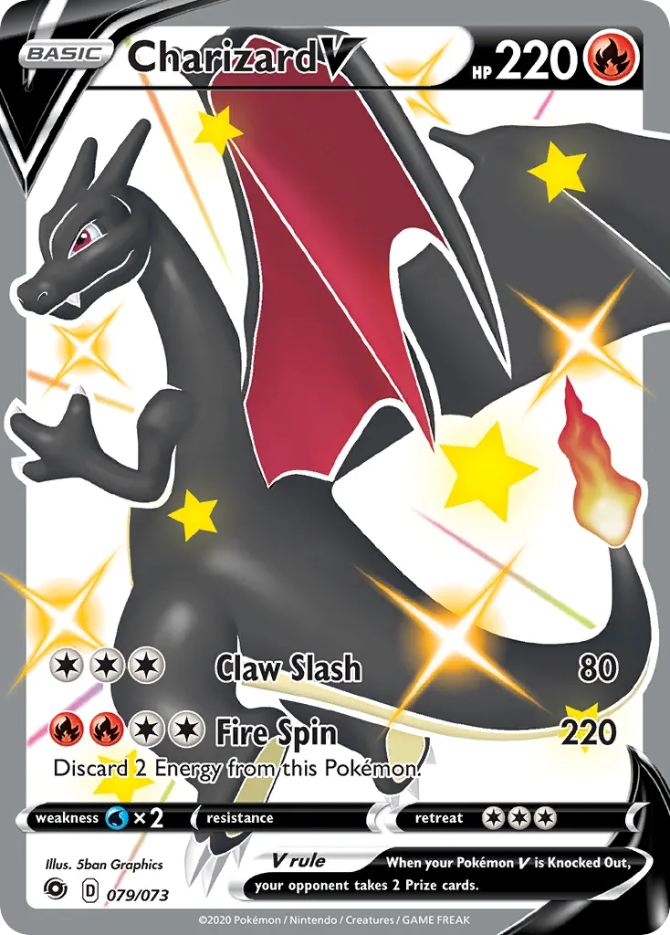 Charizard V — Champion's Path — Pokémon