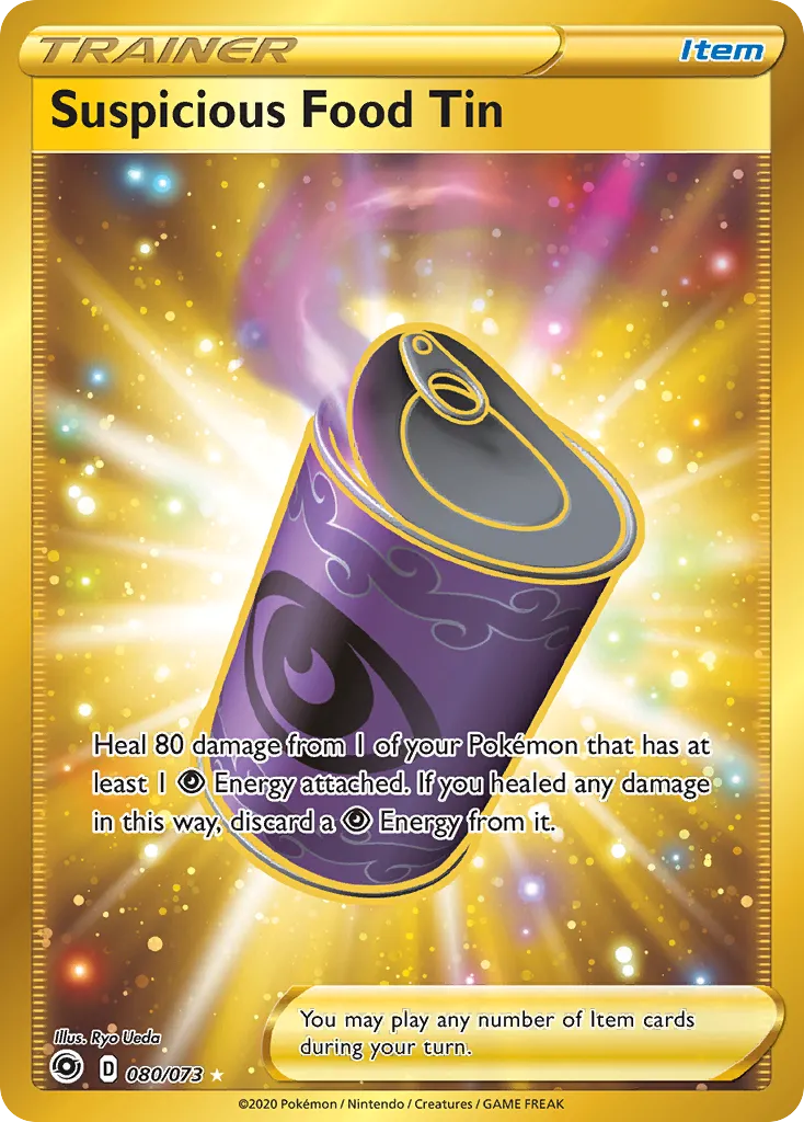 Suspicious Food Tin — Champion's Path — Pokémon