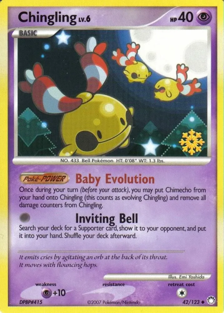Chingling — Countdown Calendar Promos — Pokemon