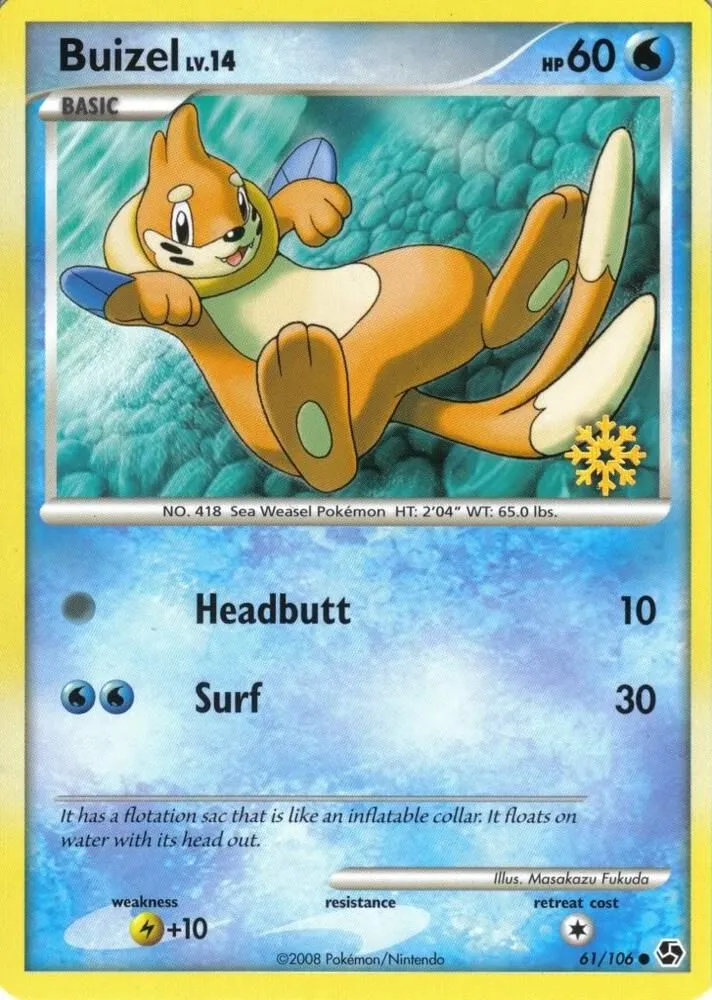 Buizel — Countdown Calendar Promos — Pokemon