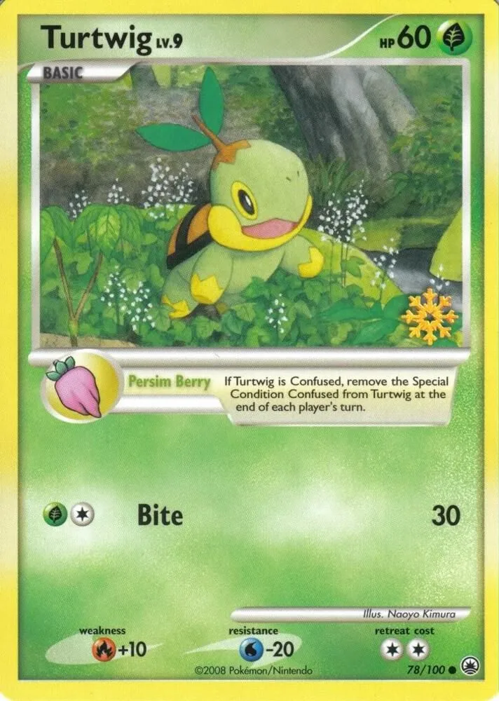 Turtwig — Countdown Calendar Promos — Pokemon
