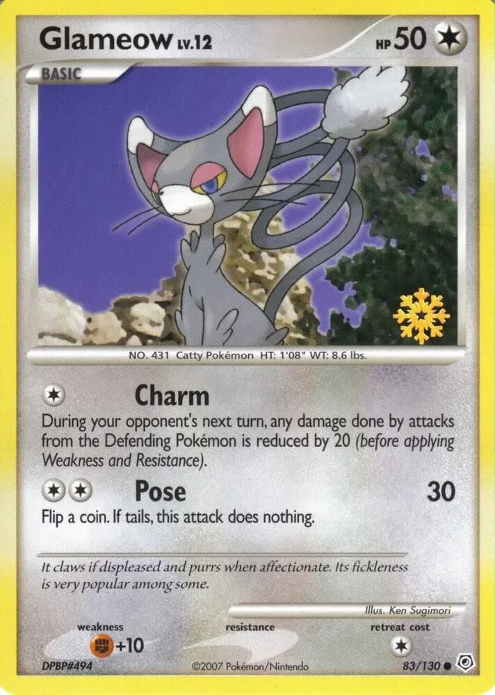 Glameow 83/130 — Countdown Calendar Promos — Pokemon