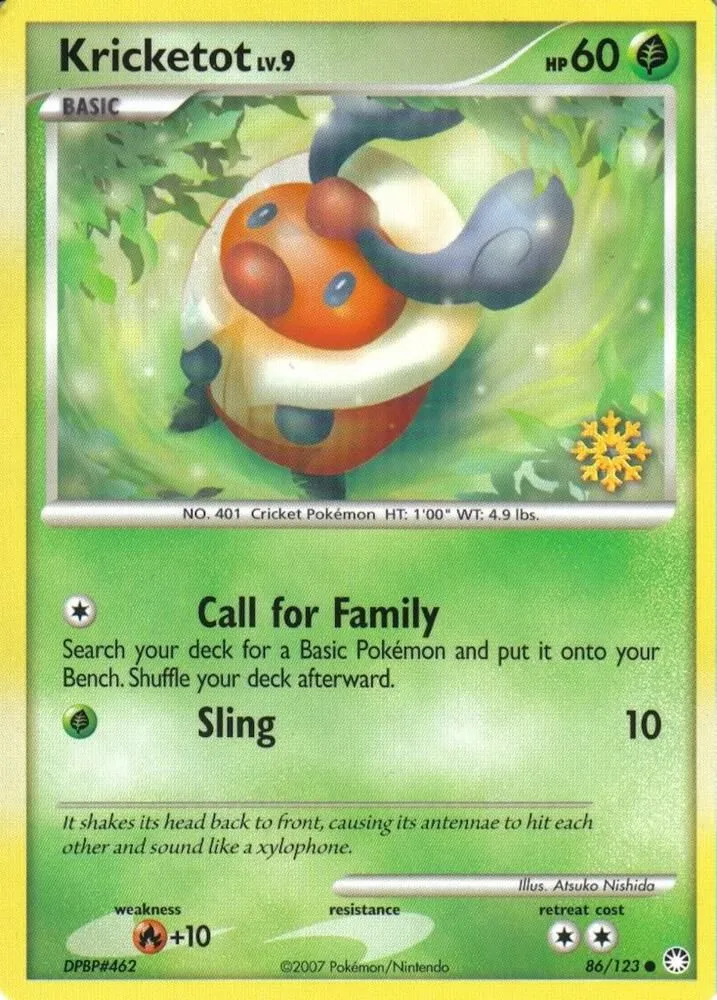 Kricketot from Countdown Calendar Promos - Pokemon