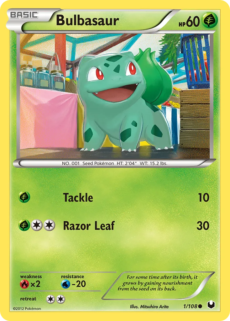 Bulbasaur — Dark Explorers — Pokemon