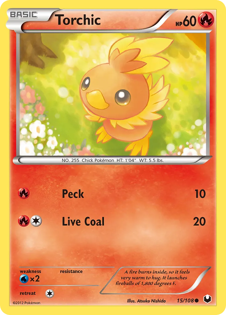 Torchic — Dark Explorers — Pokemon