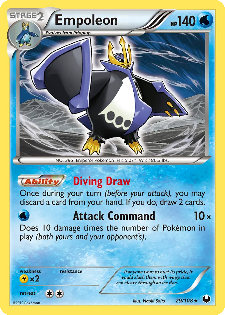 Empoleon — Dark Explorers — Pokemon