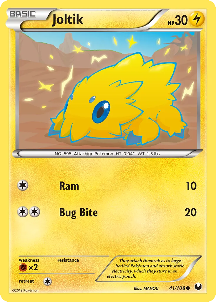 Joltik — Dark Explorers — Pokémon