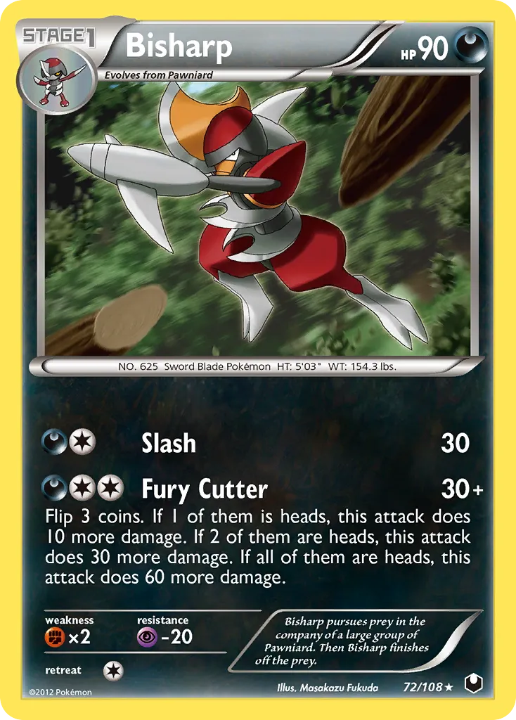 Bisharp — Dark Explorers — Pokemon