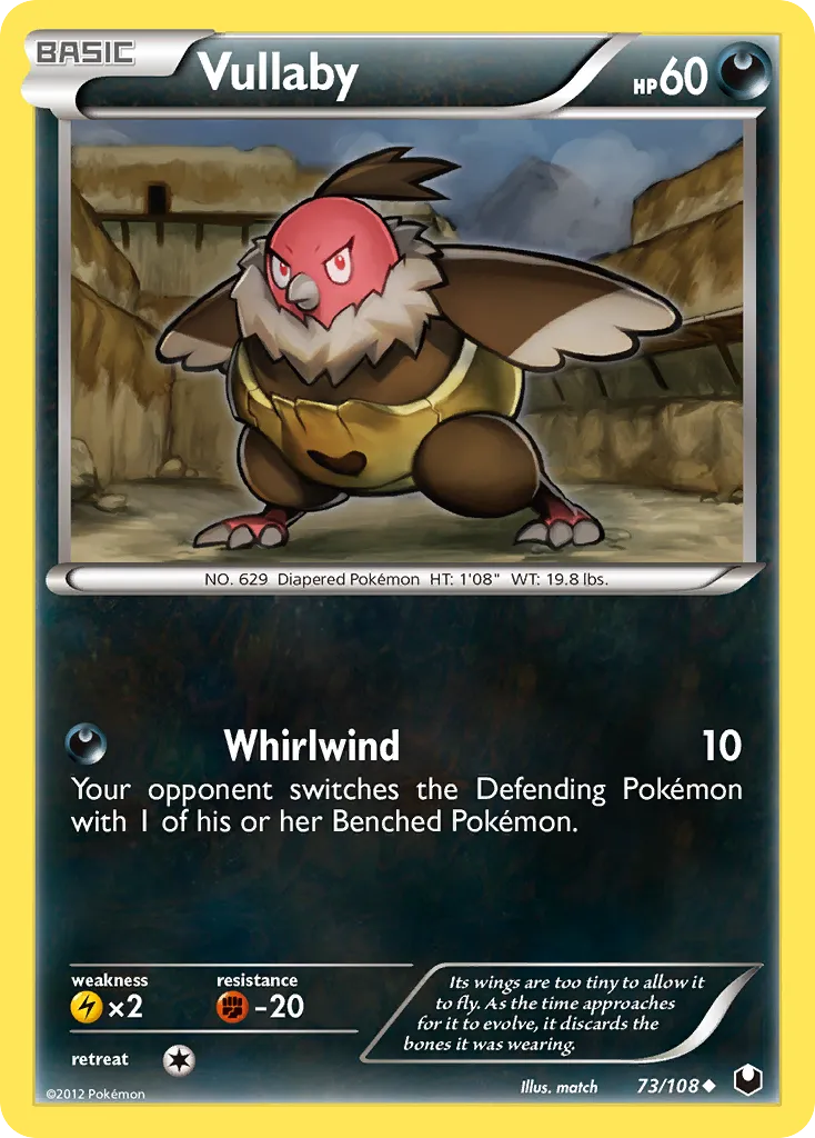 Vullaby — Dark Explorers — Pokemon