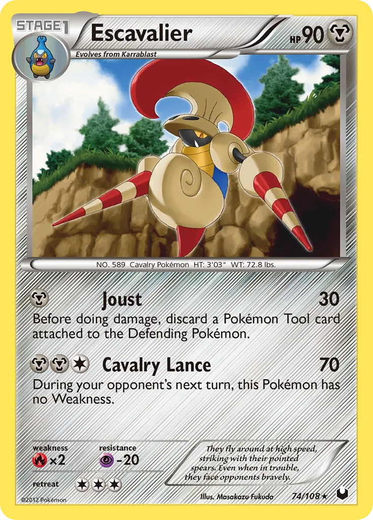 Escavalier — Dark Explorers — Pokémon