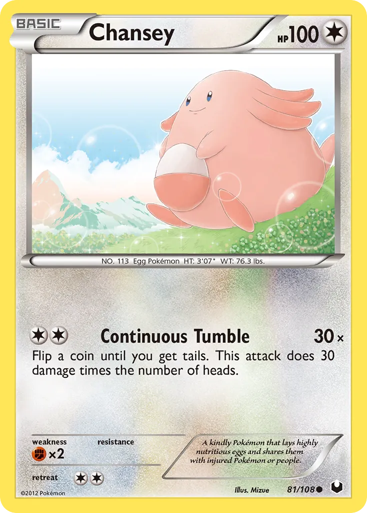 Chansey — Dark Explorers — Pokemon
