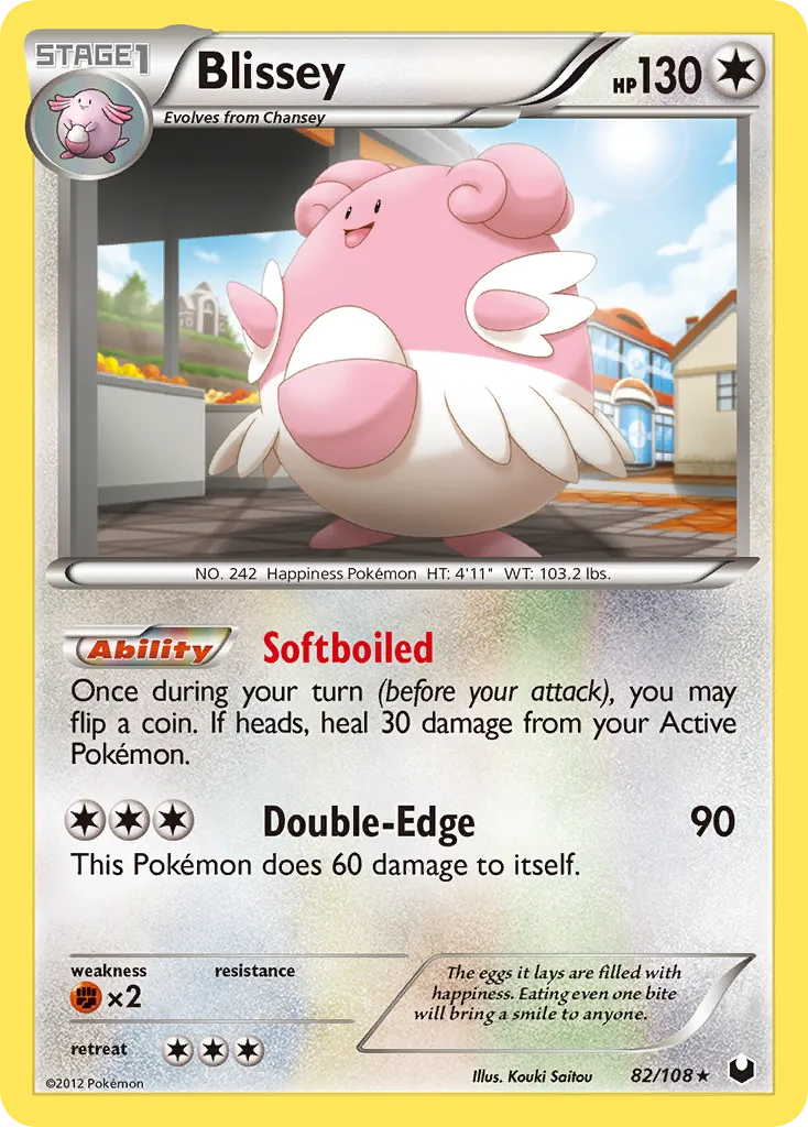 Blissey — Dark Explorers — Pokemon