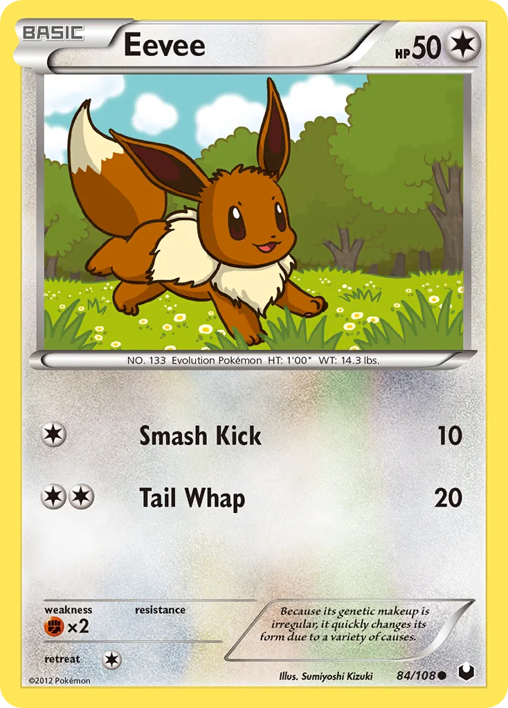 Eevee — Dark Explorers — Pokemon