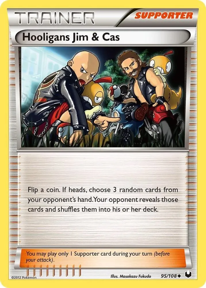 Hooligans Jim & Cas — Dark Explorers — Pokemon