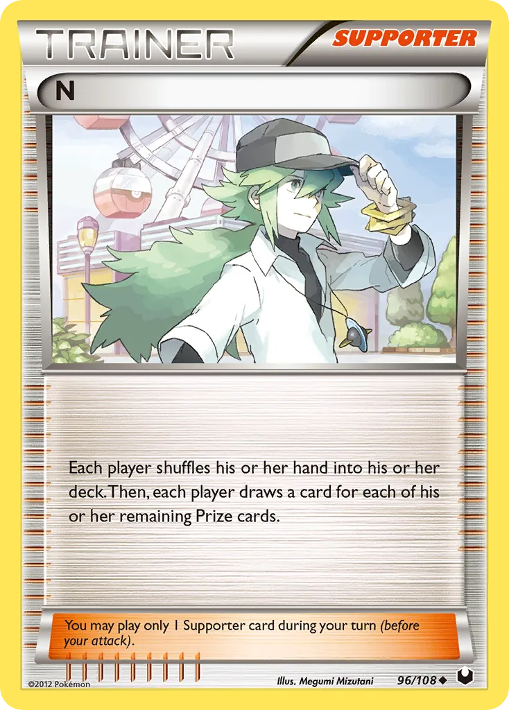 N — Dark Explorers — Pokemon