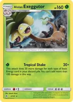 Alolan Exeggutor — Deck Exclusives — Pokemon