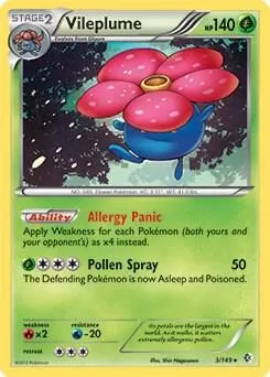 Vileplume — Deck Exclusives — Pokemon