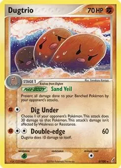 Dugtrio — Deck Exclusives — Pokemon