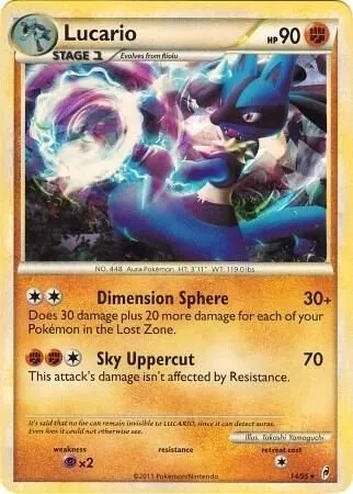 Lucario — Deck Exclusives — Pokemon