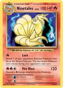 Ninetales — Deck Exclusives — Pokemon