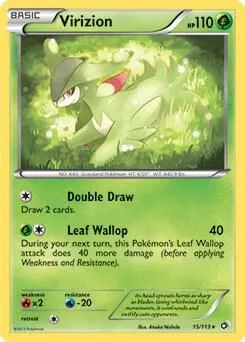 Virizion — Deck Exclusives — Pokemon