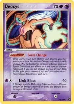 Deoxys — Deck Exclusives — Pokemon