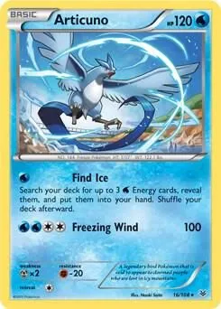 Articuno — Deck Exclusives — Pokémon