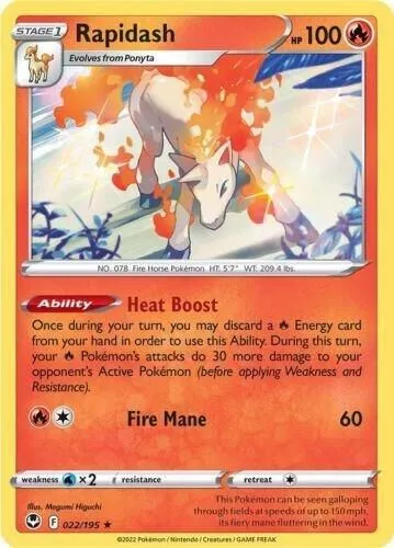 Rapidash — Deck Exclusives — Pokemon