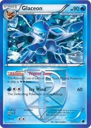 Glaceon — Deck Exclusives — Pokemon