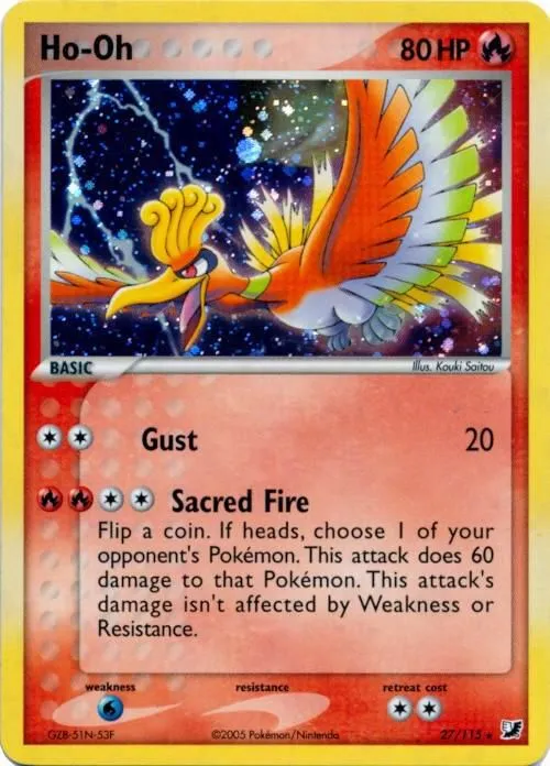 Ho-Oh — Deck Exclusives — Pokemon