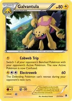 Galvantula — Deck Exclusives — Pokemon