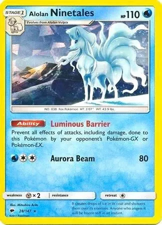 Alolan Ninetales — Deck Exclusives — Pokémon