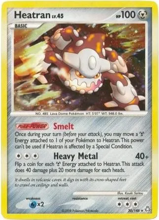 Heatran — Deck Exclusives — Pokemon