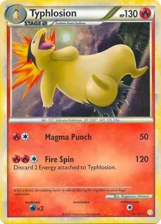 Typhlosion — Deck Exclusives — Pokémon