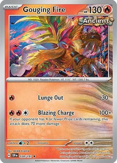 Feu-Perçant — Deck Exclusives — Pokemon