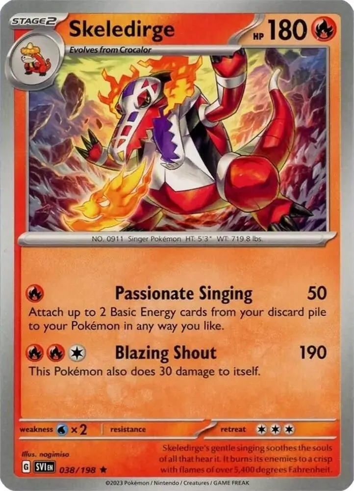 Flâmigator — Deck Exclusives — Pokémon