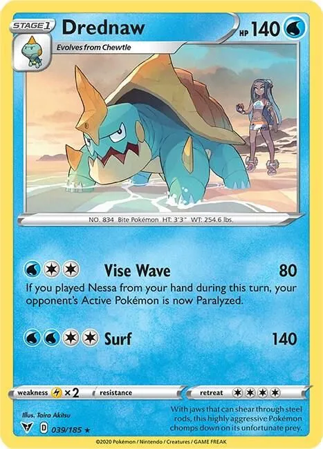Drednaw — Deck Exclusives — Pokémon