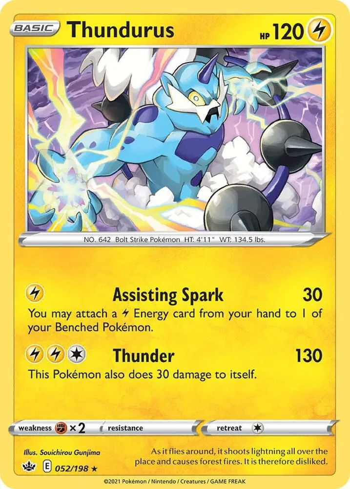 Thundurus — Deck Exclusives — Pokemon
