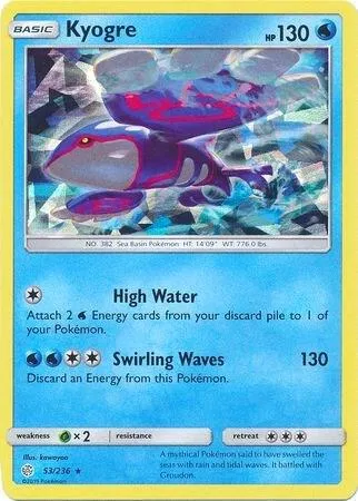 Kyogre — Deck Exclusives — Pokémon