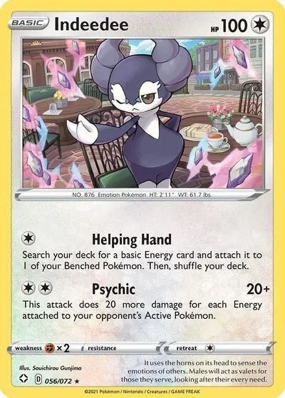 Indeedee — Deck Exclusives — Pokémon