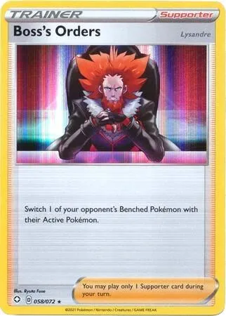 Boss's Orders — Deck Exclusives — Pokemon