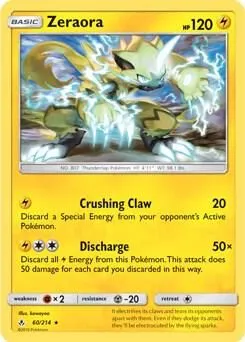Zeraora — Deck Exclusives — Pokémon