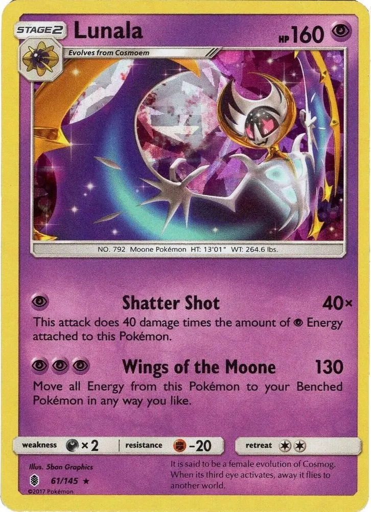 Lunala — Deck Exclusives — Pokémon