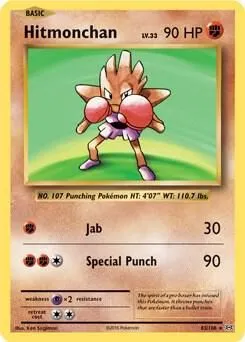 Hitmonchan — Deck Exclusives — Pokemon