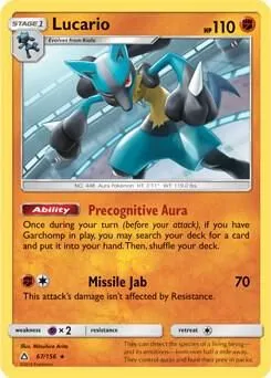 Lucario — Deck Exclusives — Pokemon