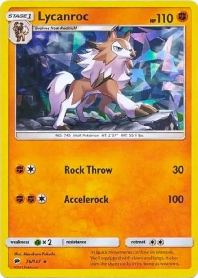 Lycanroc — Deck Exclusives — Pokemon