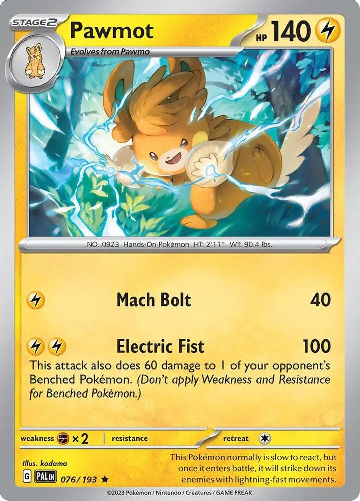 Pawmot — Deck Exclusives — Pokemon