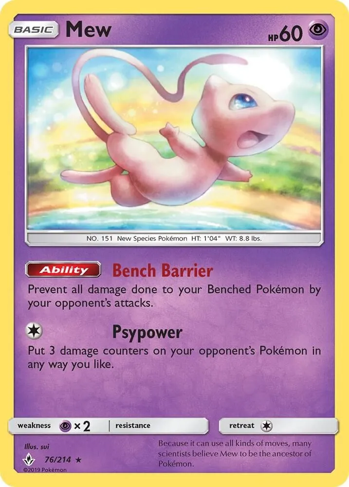 Mew — Deck Exclusives — Pokemon